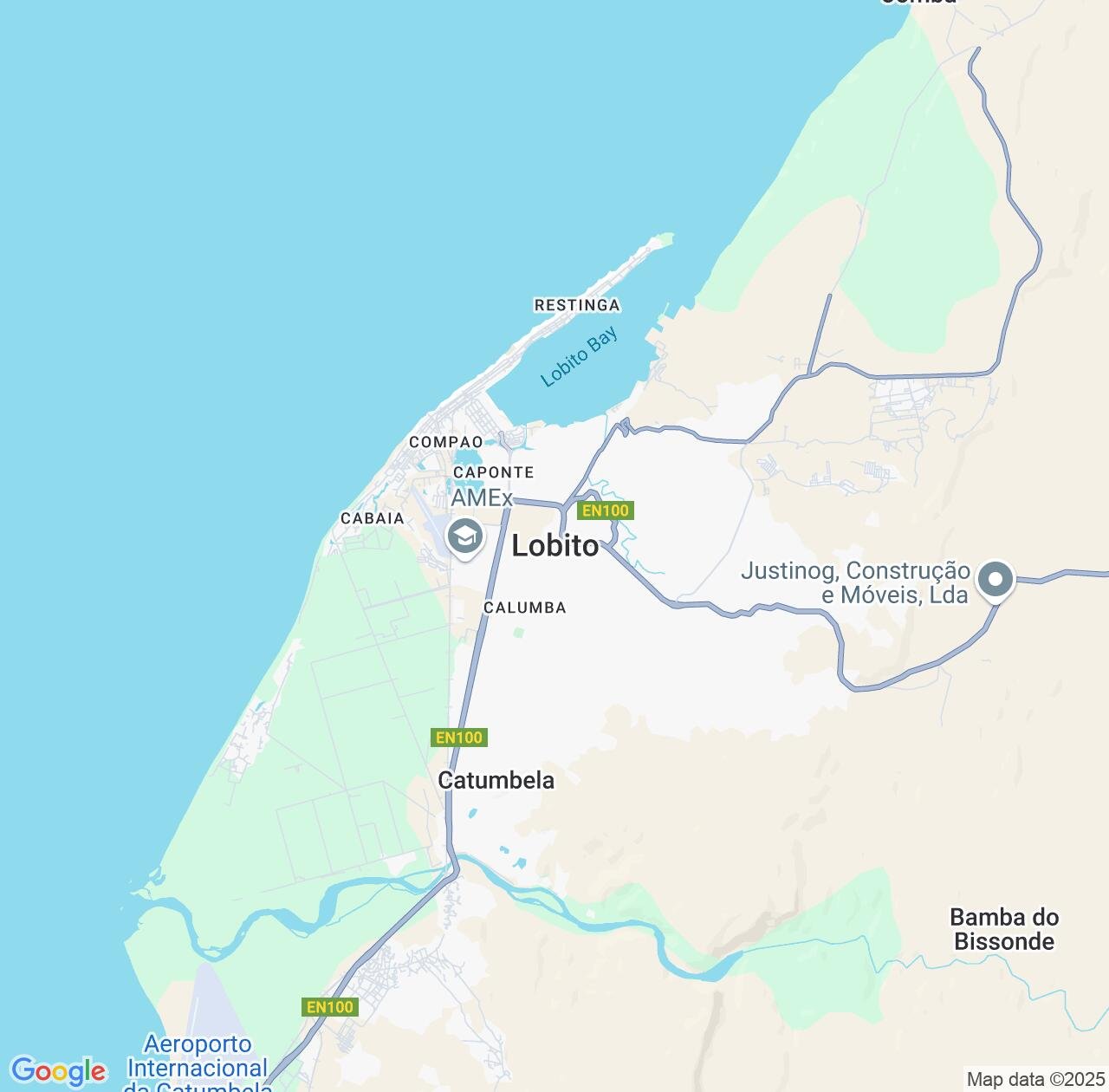 Map image for Intellectual Property Lawyers in Lobito and Benguela IP firms at coordinates  ; .