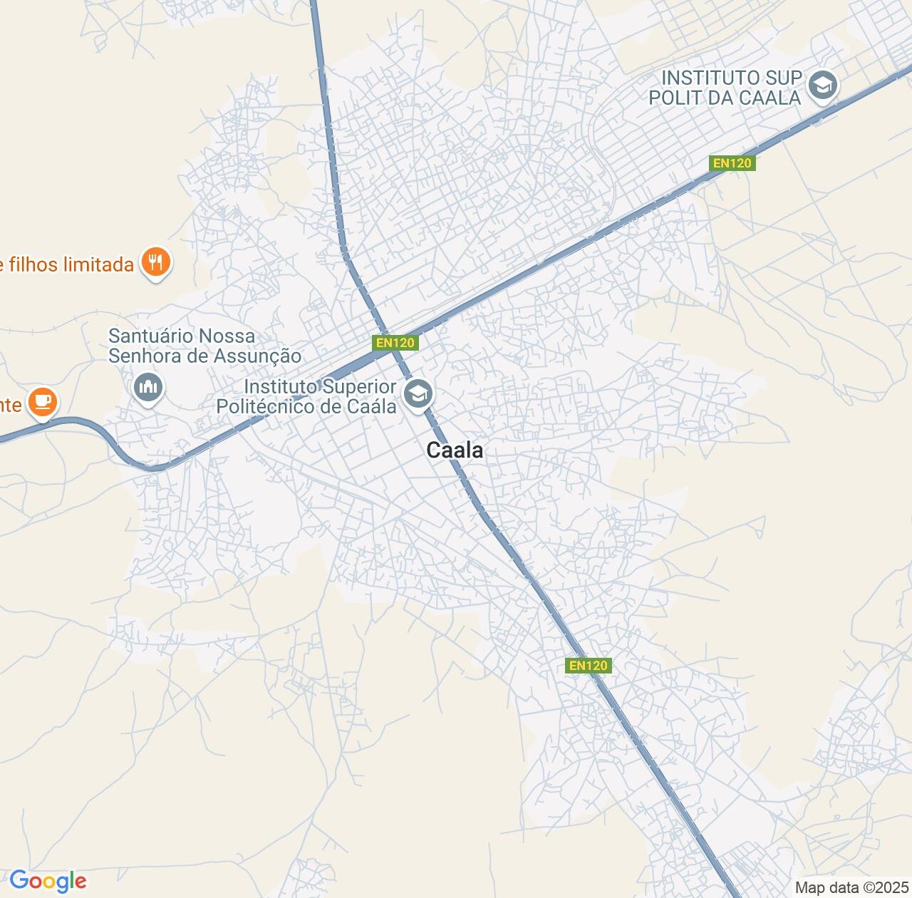 Map image for Intellectual Property Lawyers in Caala and Huambo IP firms at coordinates  ; .