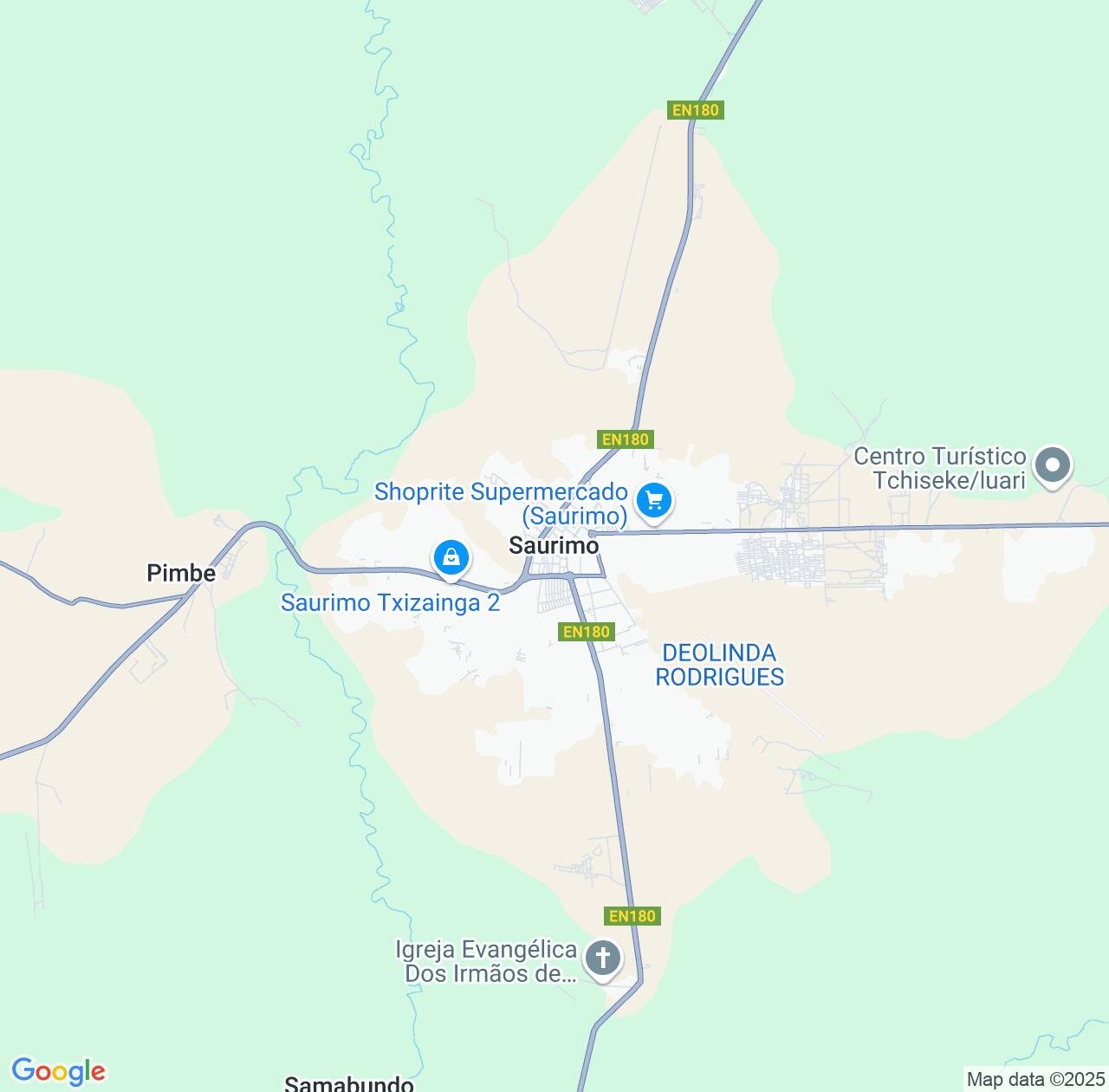 Map image for Intellectual Property Lawyers in Saurimo and Lunda Sul IP firms at coordinates  ; .