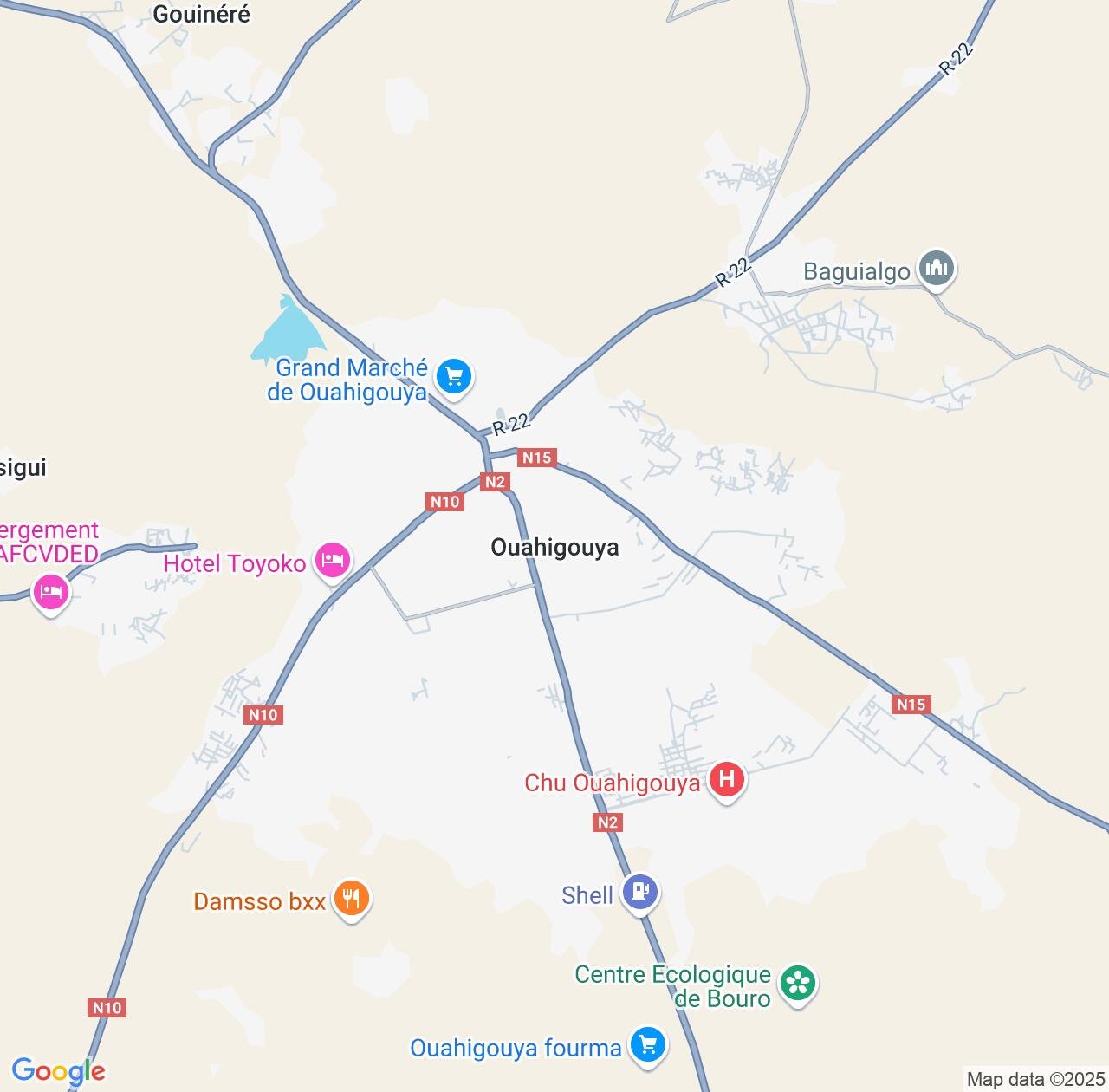 Map image for Intellectual Property Lawyers in Ouahigouya and Nord IP firms at coordinates  ; .