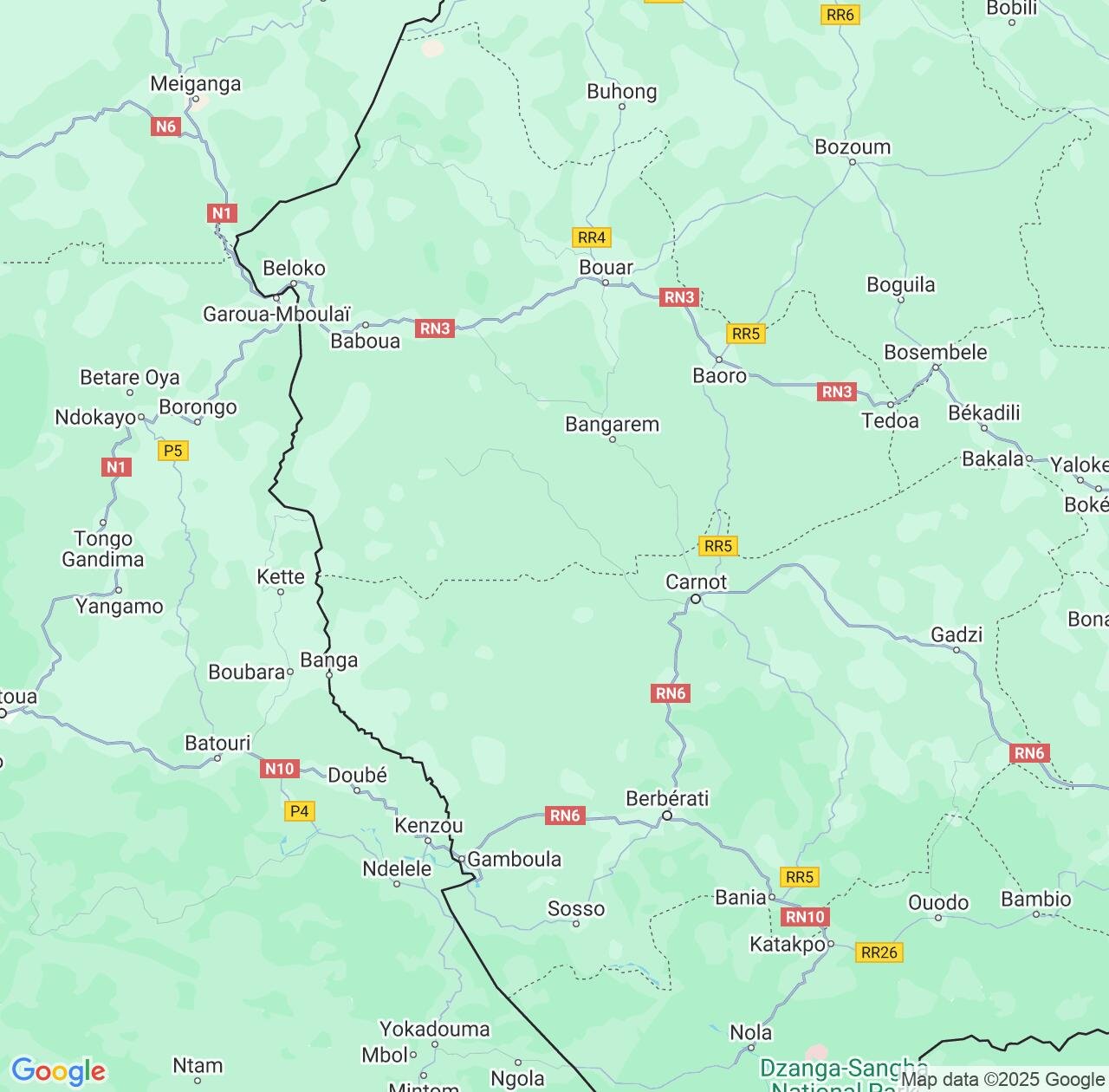 Map image for Intellectual Property Lawyers in Mambéré and Central African Republic IP firms at coordinates  ; .