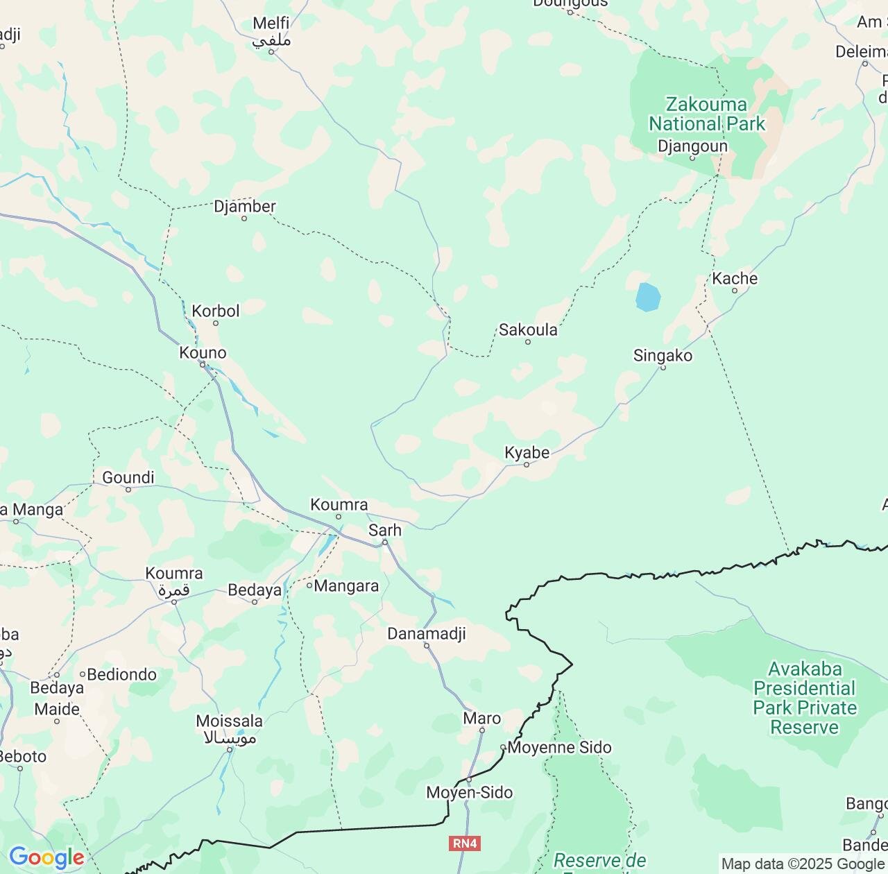 Map image for Intellectual Property Lawyers in Moyen-Chari and Chad IP firms at coordinates  ; .