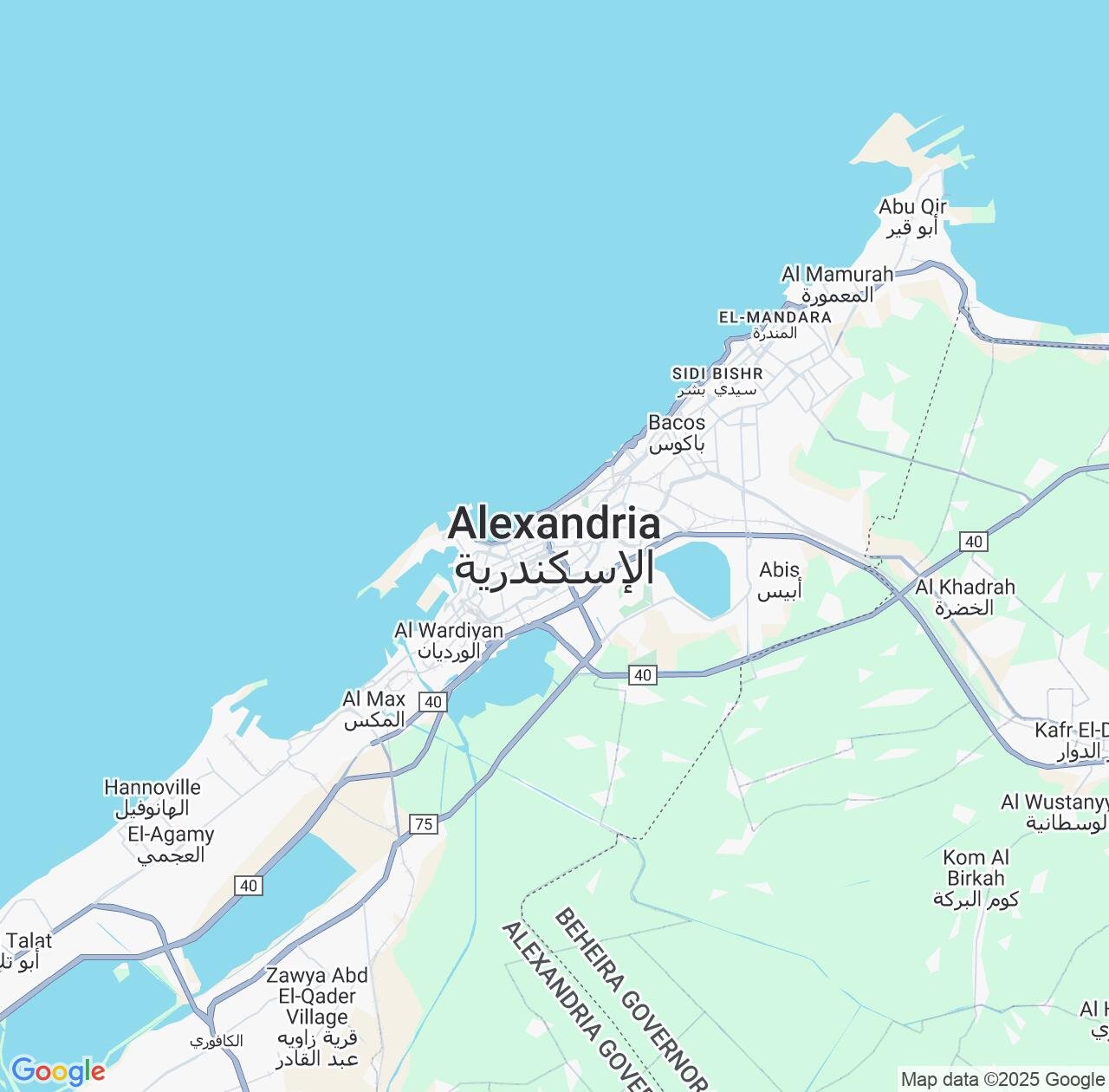 Map image for Intellectual Property Lawyers in Alexandria and Egypt IP firms at coordinates  ; .