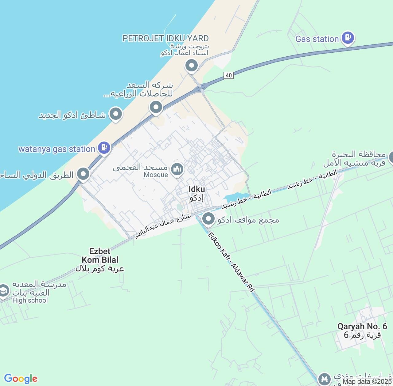 Map image for Intellectual Property Lawyers in Idku and Beheira IP firms at coordinates  ; .