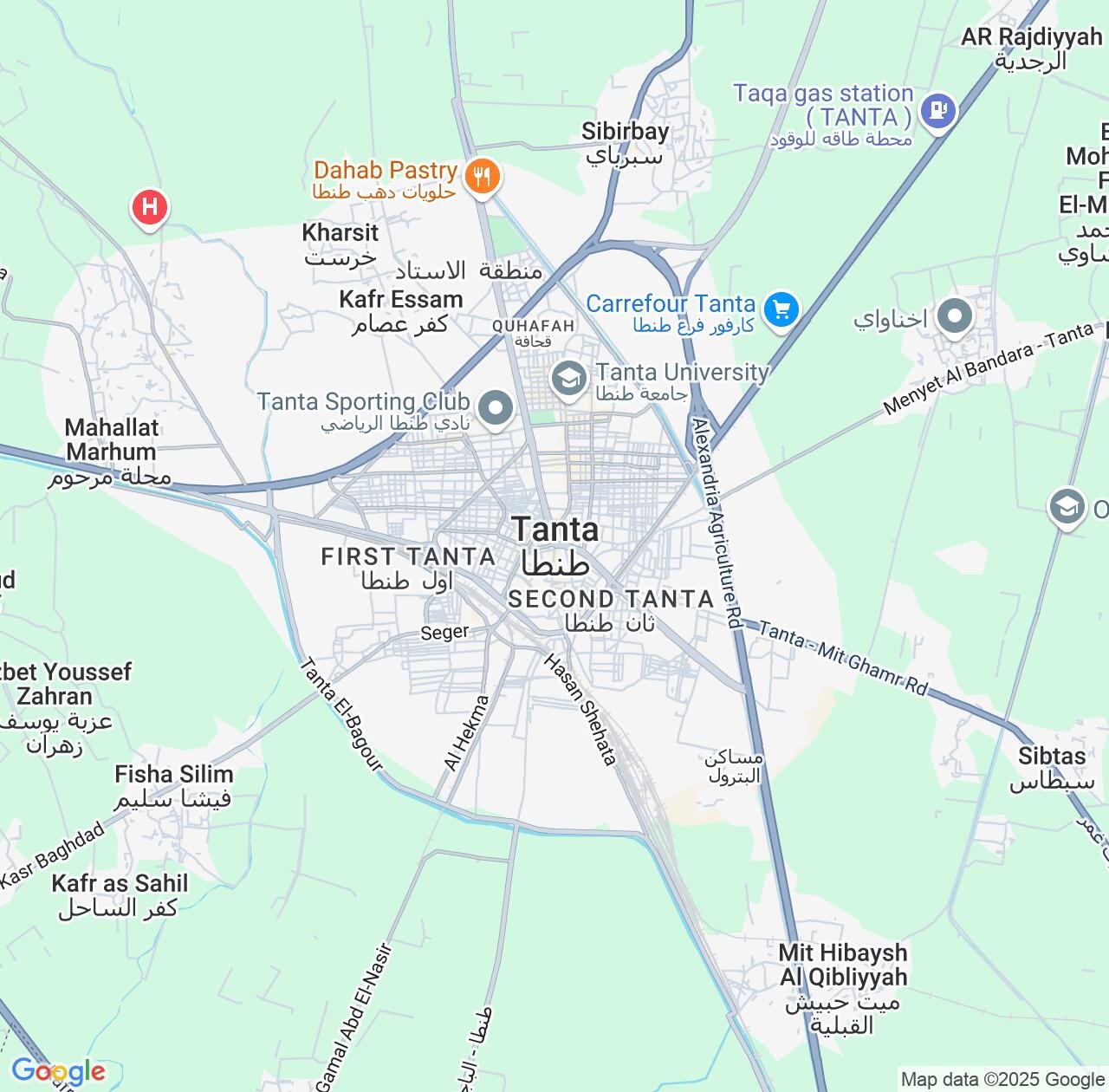 Map image for Intellectual Property Lawyers in Tanta and Gharbia IP firms at coordinates  ; .