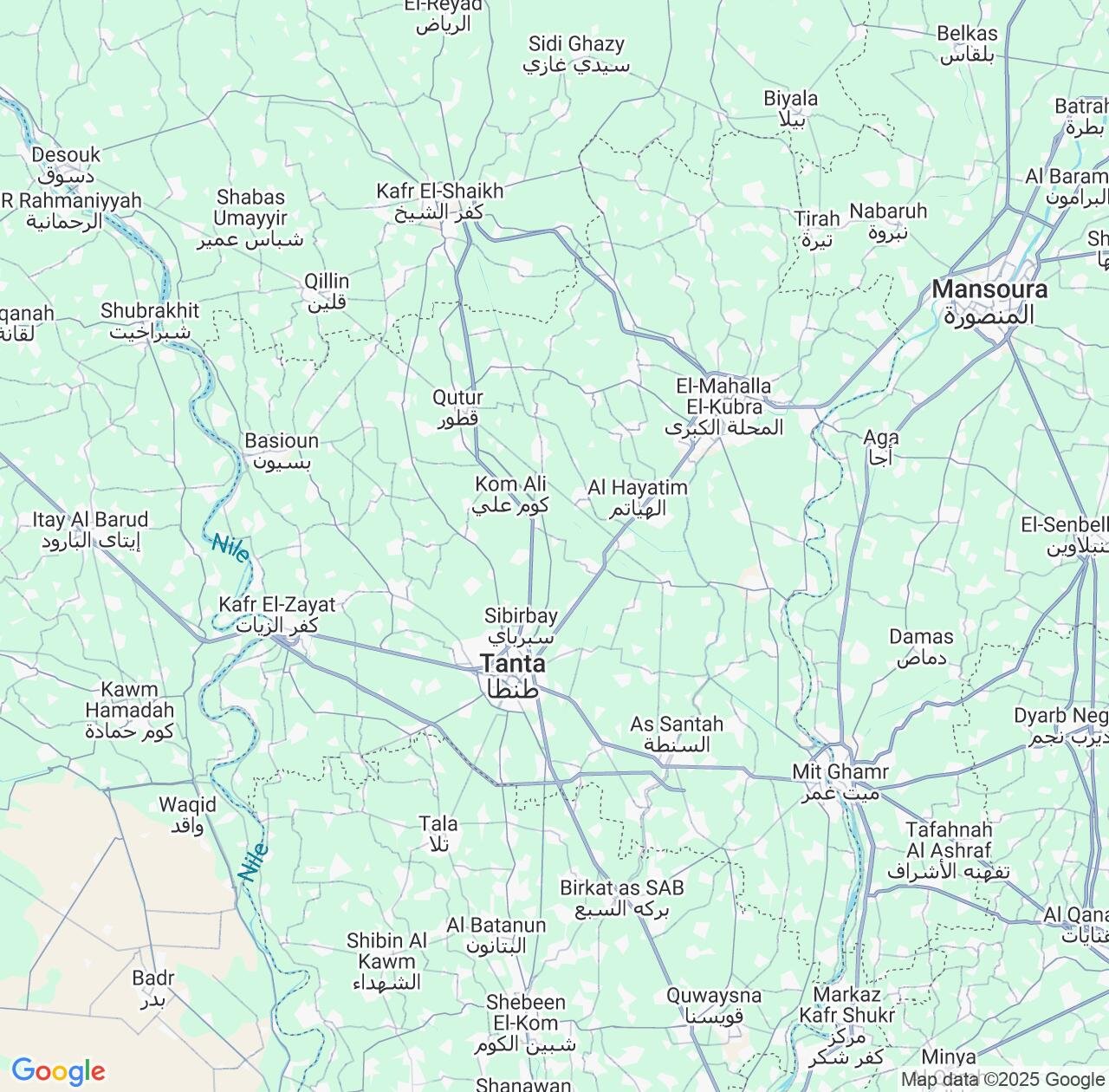 Map image for Intellectual Property Lawyers in Gharbia and Egypt IP firms at coordinates  ; .