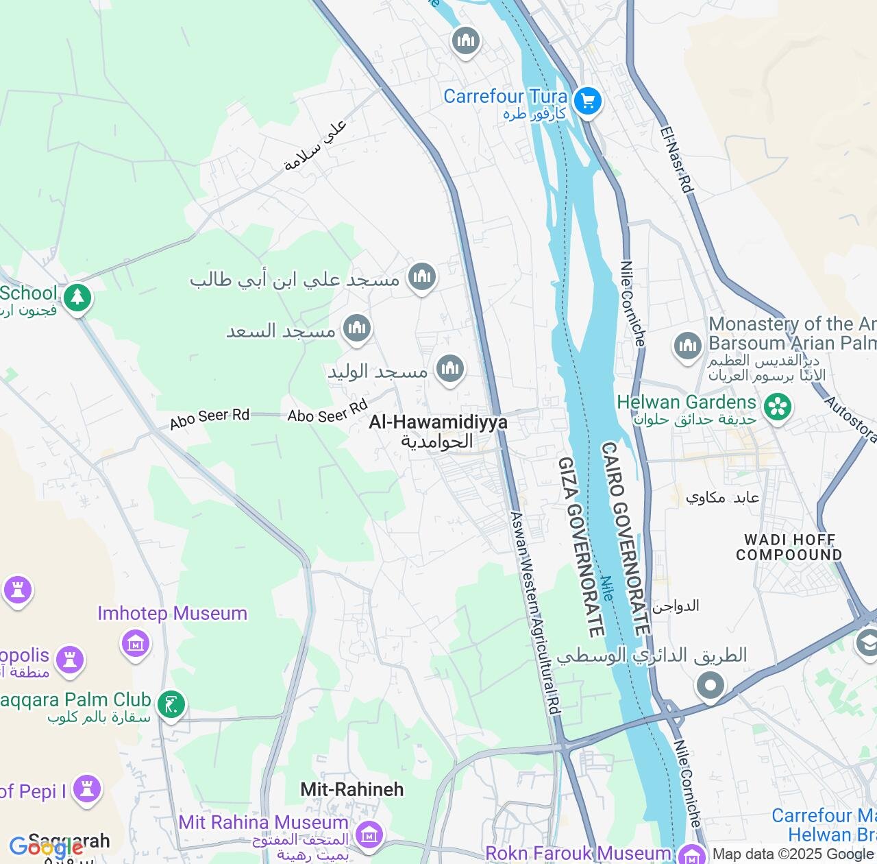 Map image for Intellectual Property Lawyers in Al Hawamidiyah and Giza IP firms at coordinates  ; .