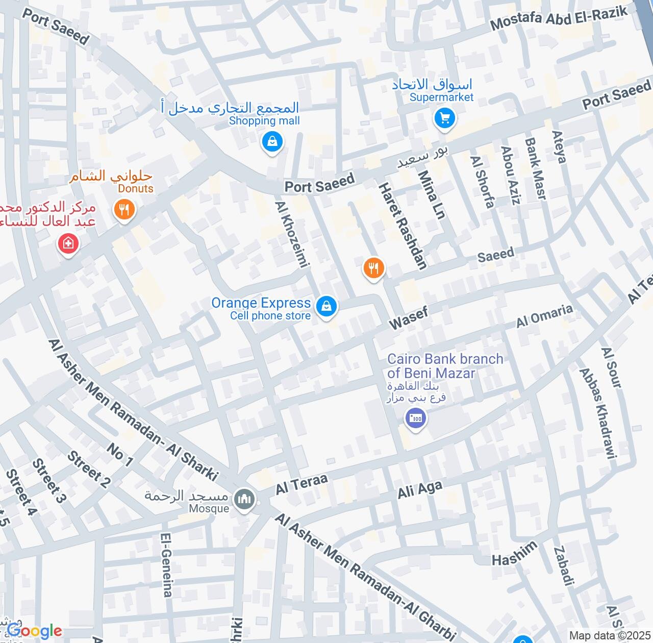 Map image for Intellectual Property Lawyers in Bani Mazar and Minya IP firms at coordinates  ; .