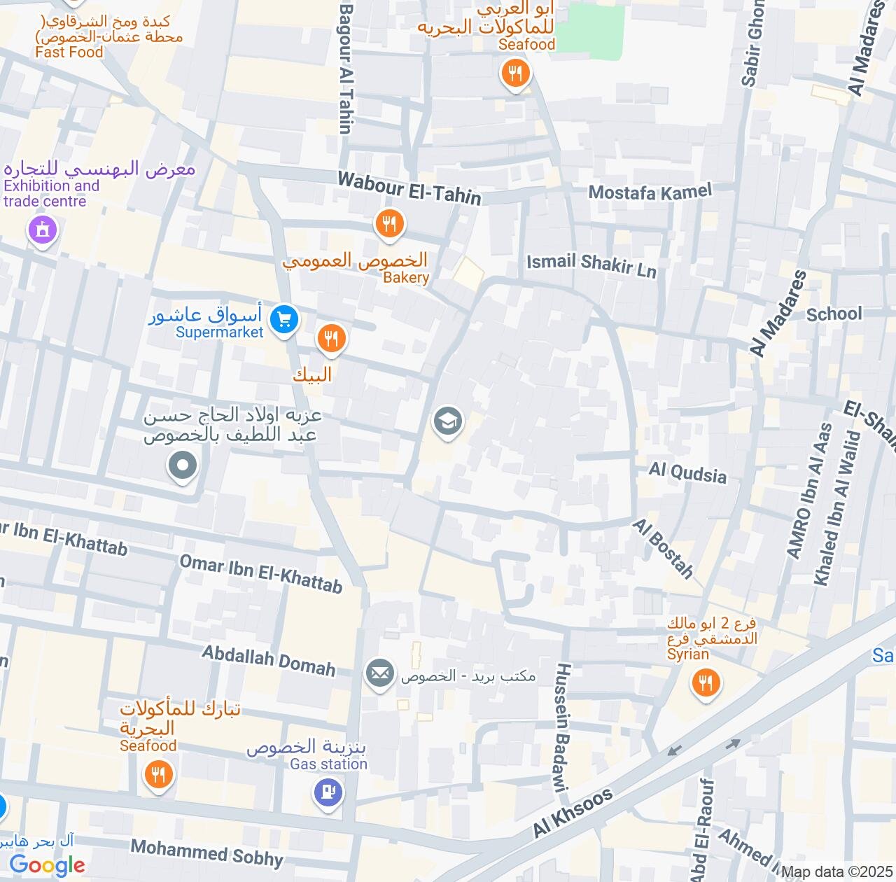 Map image for Intellectual Property Lawyers in Al Khusus and Qalyubia IP firms at coordinates  ; .
