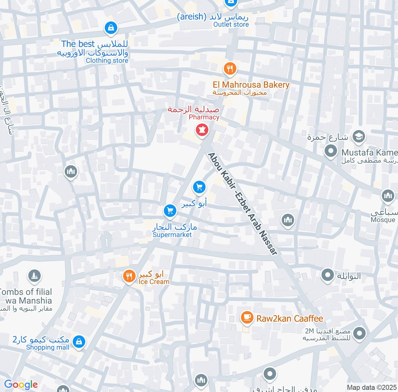 Map image for Intellectual Property Lawyers in Abu Kabir and Sharqia IP firms at coordinates  ; .