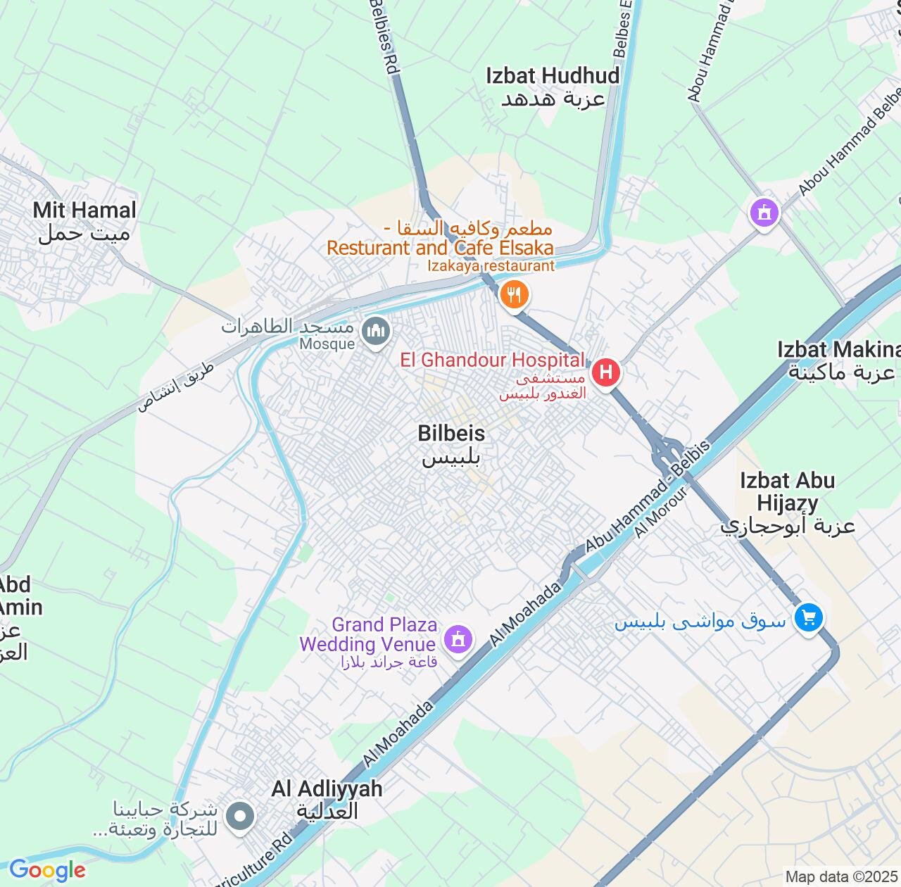 Map image for Intellectual Property Lawyers in Bilbeis and Sharqia IP firms at coordinates  ; .