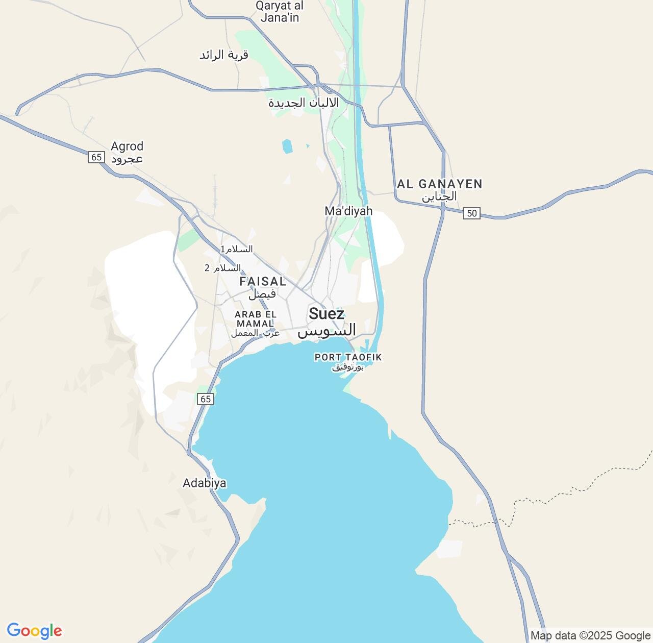 Map image for Intellectual Property Lawyers in Suez and Egypt IP firms at coordinates  ; .