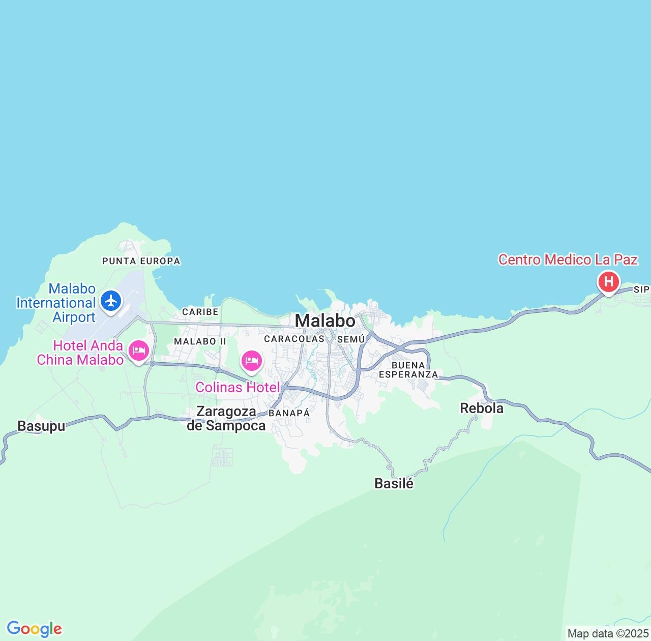 Map image for Intellectual Property Lawyers in Malabo and Bioko Norte IP firms at coordinates  ; .
