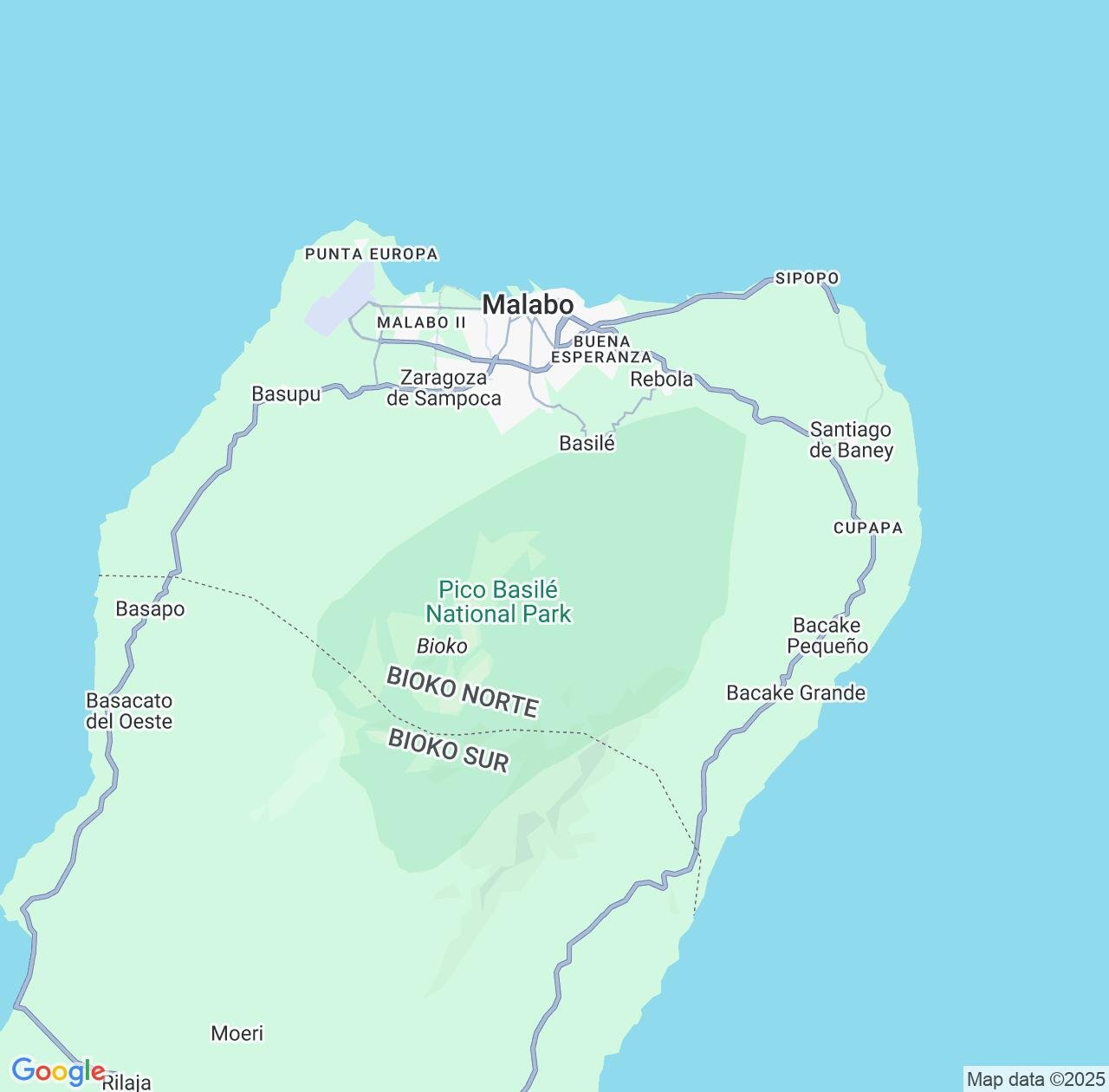 Map image for Intellectual Property Lawyers in Bioko Norte and Equatorial Guinea IP firms at coordinates  ; .