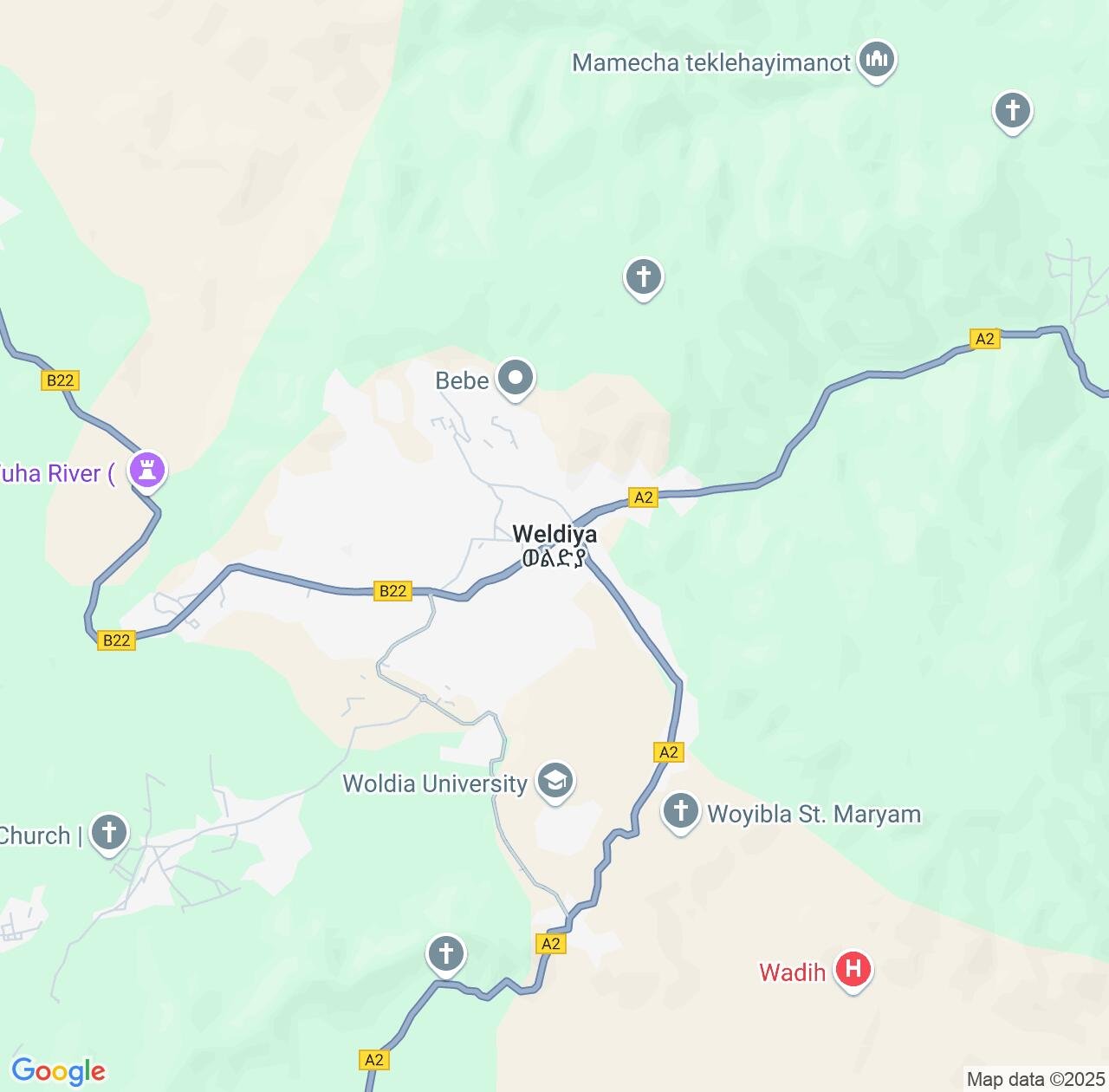 Map image for Intellectual Property Lawyers in Weldiya and Amhara IP firms at coordinates  ; .