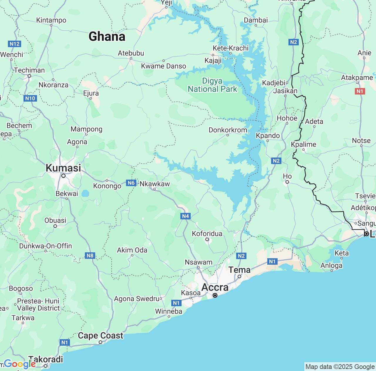 Map image for Intellectual Property Lawyers in Eastern and Ghana IP firms at coordinates  ; .