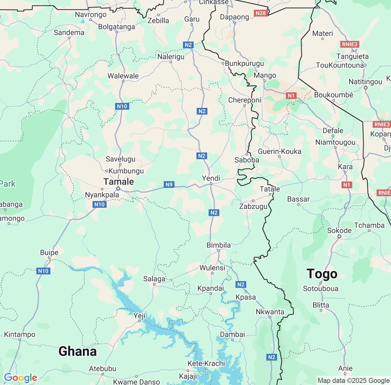 Map image for Intellectual Property Lawyers in Northern and Ghana IP firms at coordinates  ; .