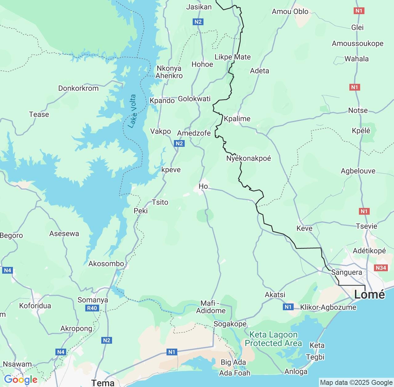 Map image for Intellectual Property Lawyers in Volta and Ghana IP firms at coordinates  ; .