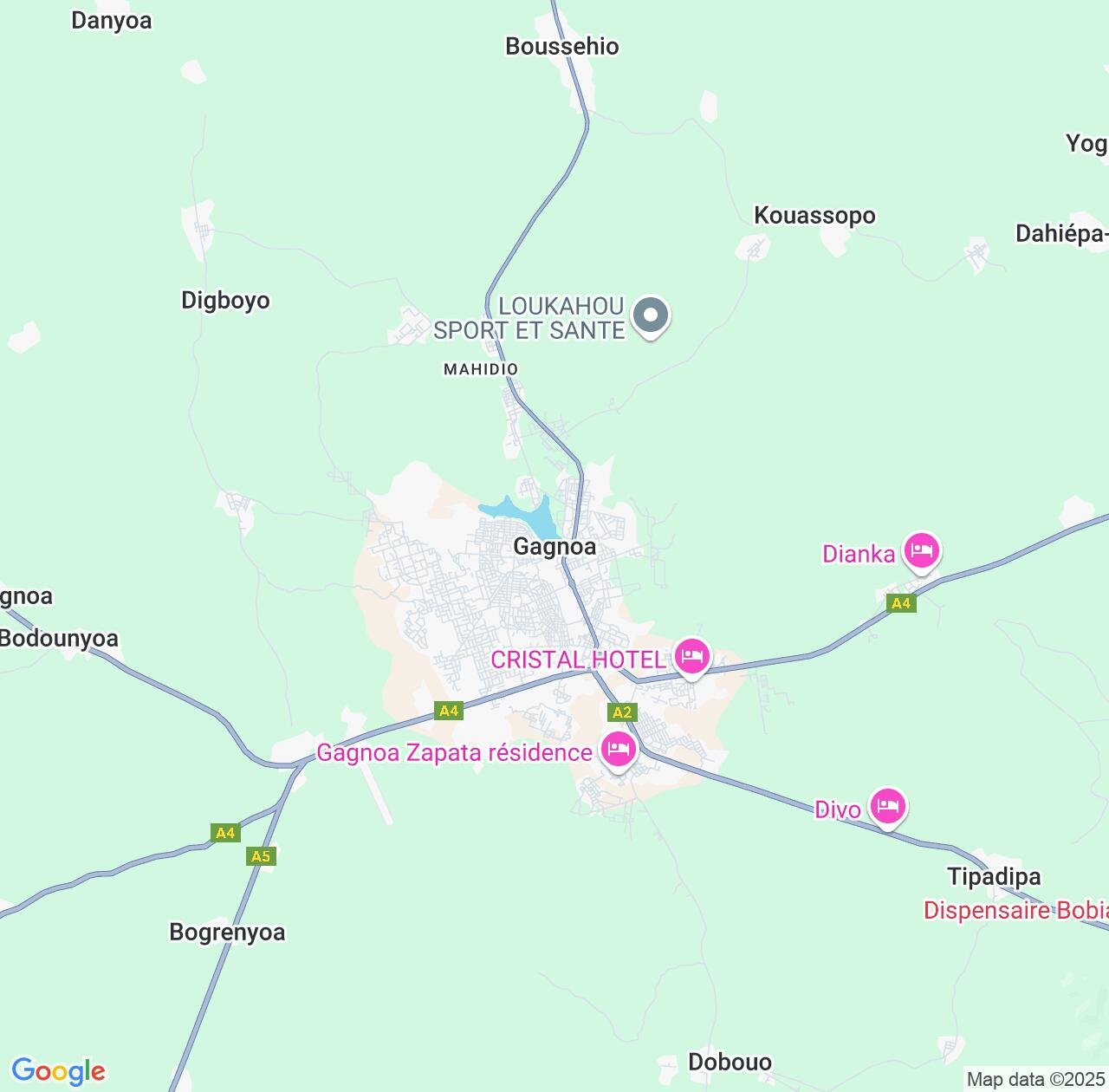 Map image for Intellectual Property Lawyers in Gagnoa and Gôh-Djiboua IP firms at coordinates  ; .