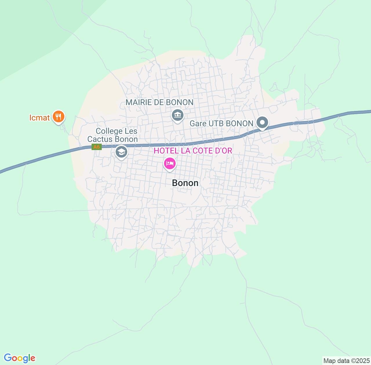 Map image for Intellectual Property Lawyers in Bonon and Sassandra-Marahoué IP firms at coordinates  ; .