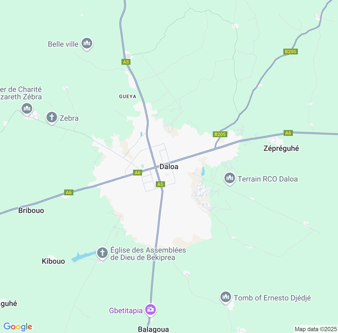 Map image for Intellectual Property Lawyers in Daloa and Sassandra-Marahoué IP firms at coordinates  ; .