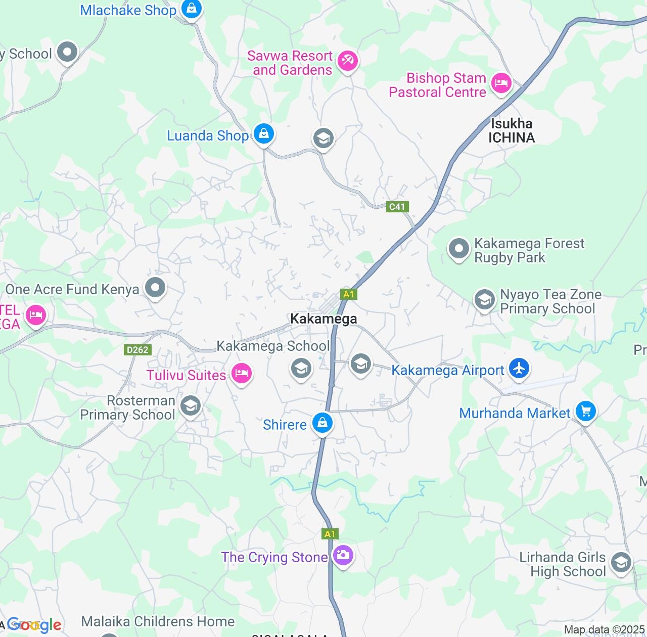 Map image for Intellectual Property Lawyers in Kakamega and Kakamega County IP firms at coordinates  ; .