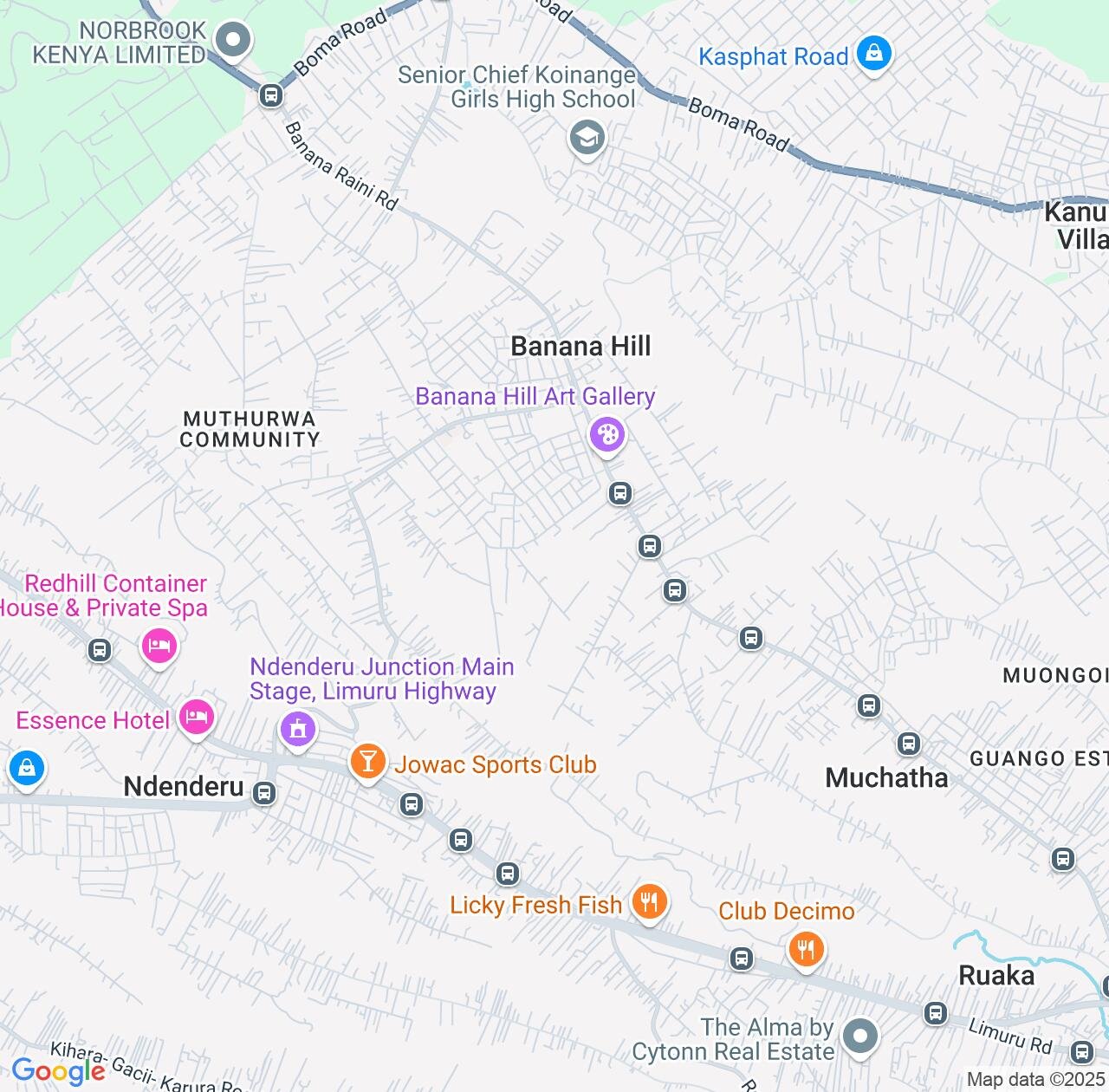 Map image for Intellectual Property Lawyers in Karuri and Kiambu County IP firms at coordinates  ; .
