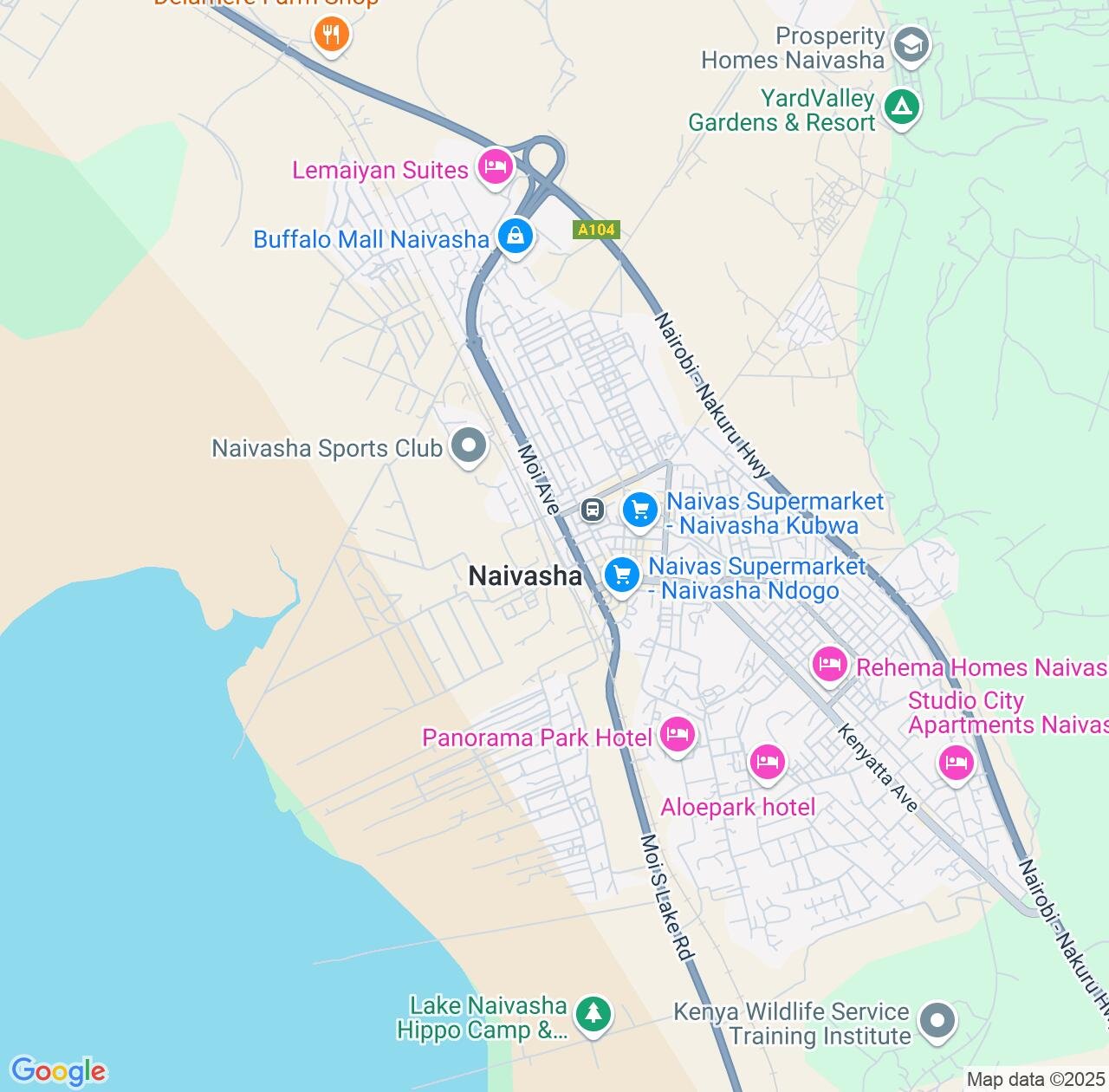 Map image for Intellectual Property Lawyers in Naivasha and Nakuru County IP firms at coordinates  ; .