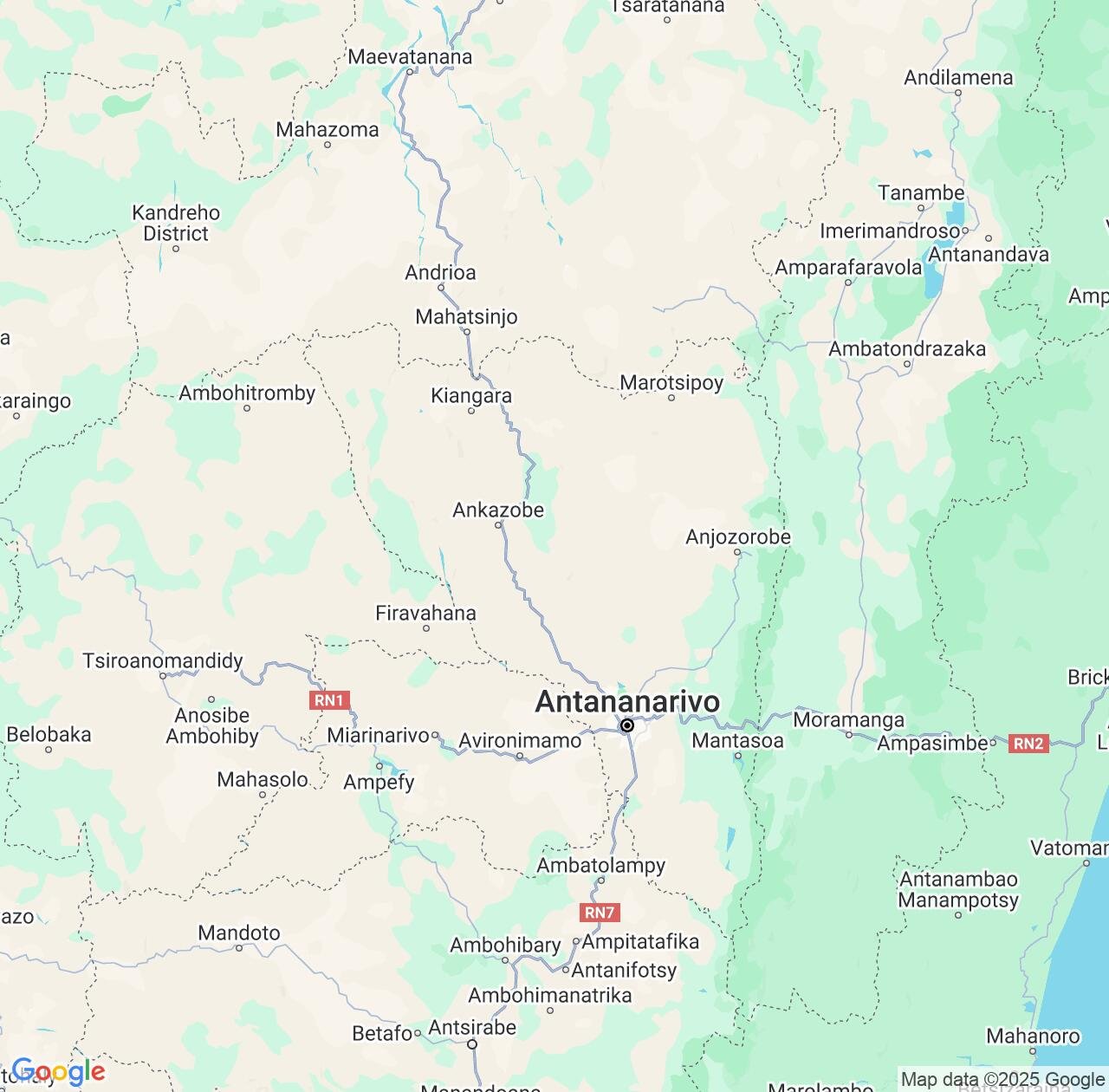 Map image for Intellectual Property Lawyers in Analamanga and Madagascar IP firms at coordinates  ; .