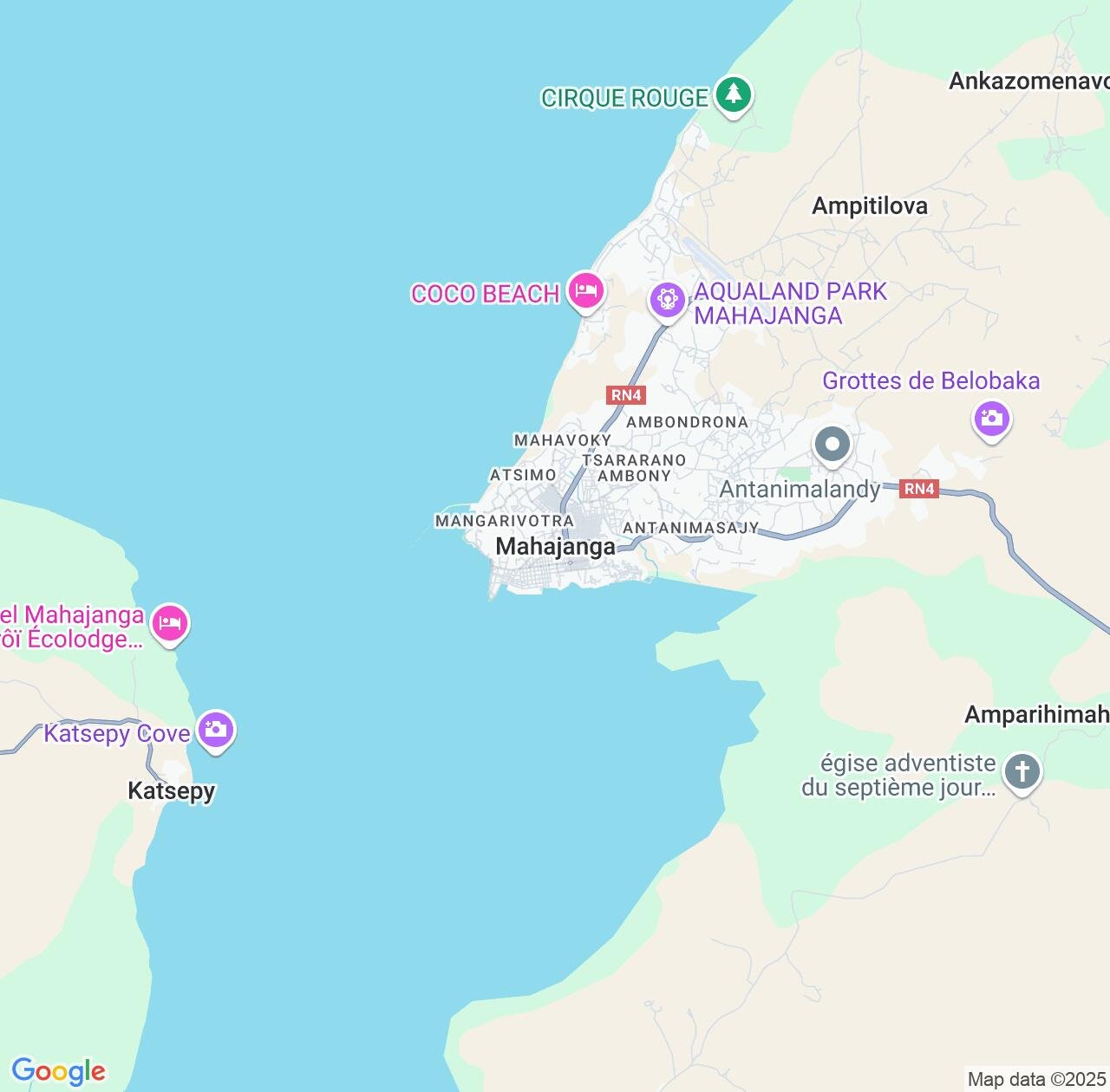 Map image for Intellectual Property Lawyers in Mahajanga and Boeny IP firms at coordinates  ; .