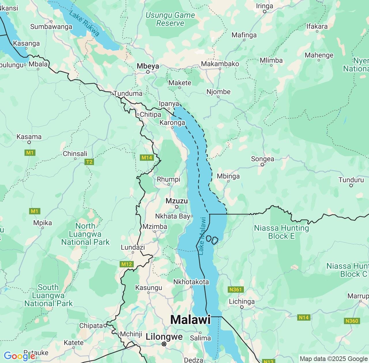 Map image for Intellectual Property Lawyers in Northern Region and Malawi IP firms at coordinates  ; .
