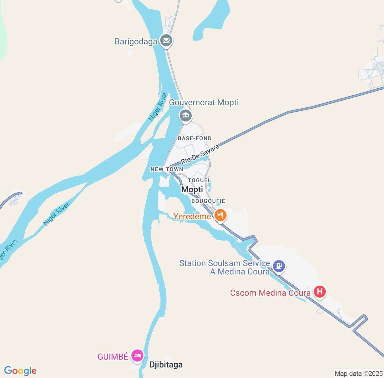 Map image for Intellectual Property Lawyers in Mopti and Mali IP firms at coordinates  ; .
