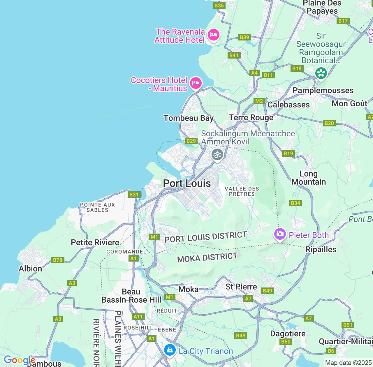 Map image for Intellectual Property Lawyers in Port Louis and Mauritius IP firms at coordinates  ; .
