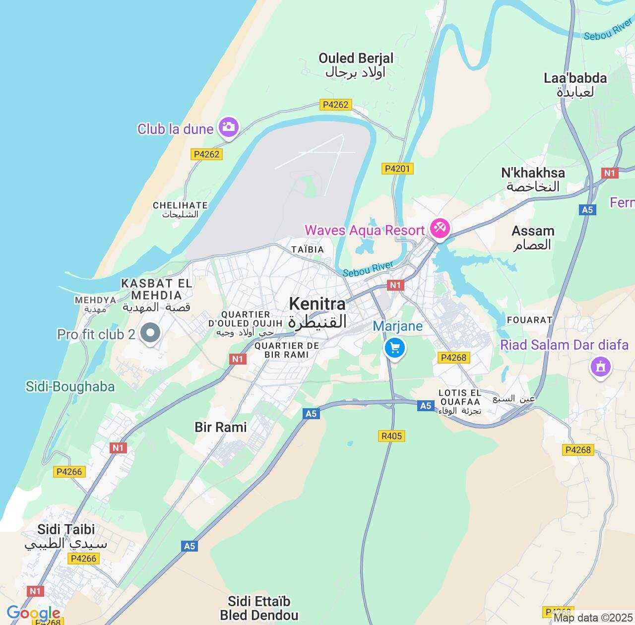 Map image for Intellectual Property Lawyers in Kenitra and Rabat-Salé-Kénitra IP firms at coordinates  ; .
