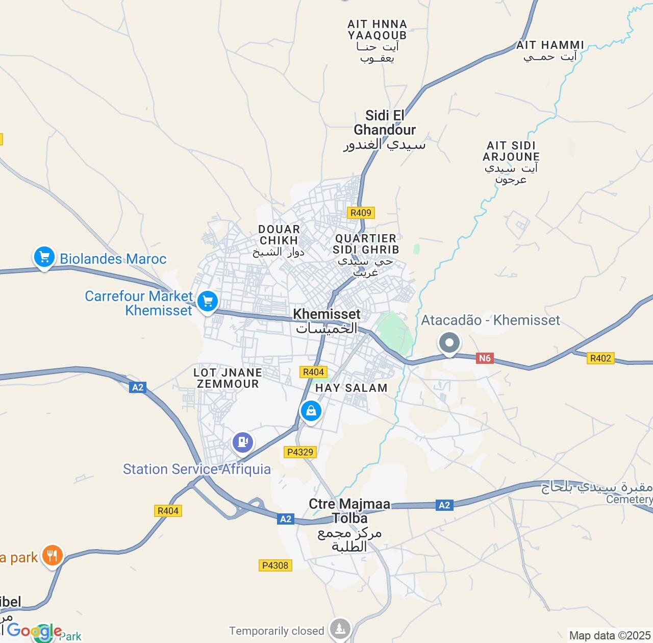 Map image for Intellectual Property Lawyers in Khemisset and Rabat-Salé-Kénitra IP firms at coordinates  ; .