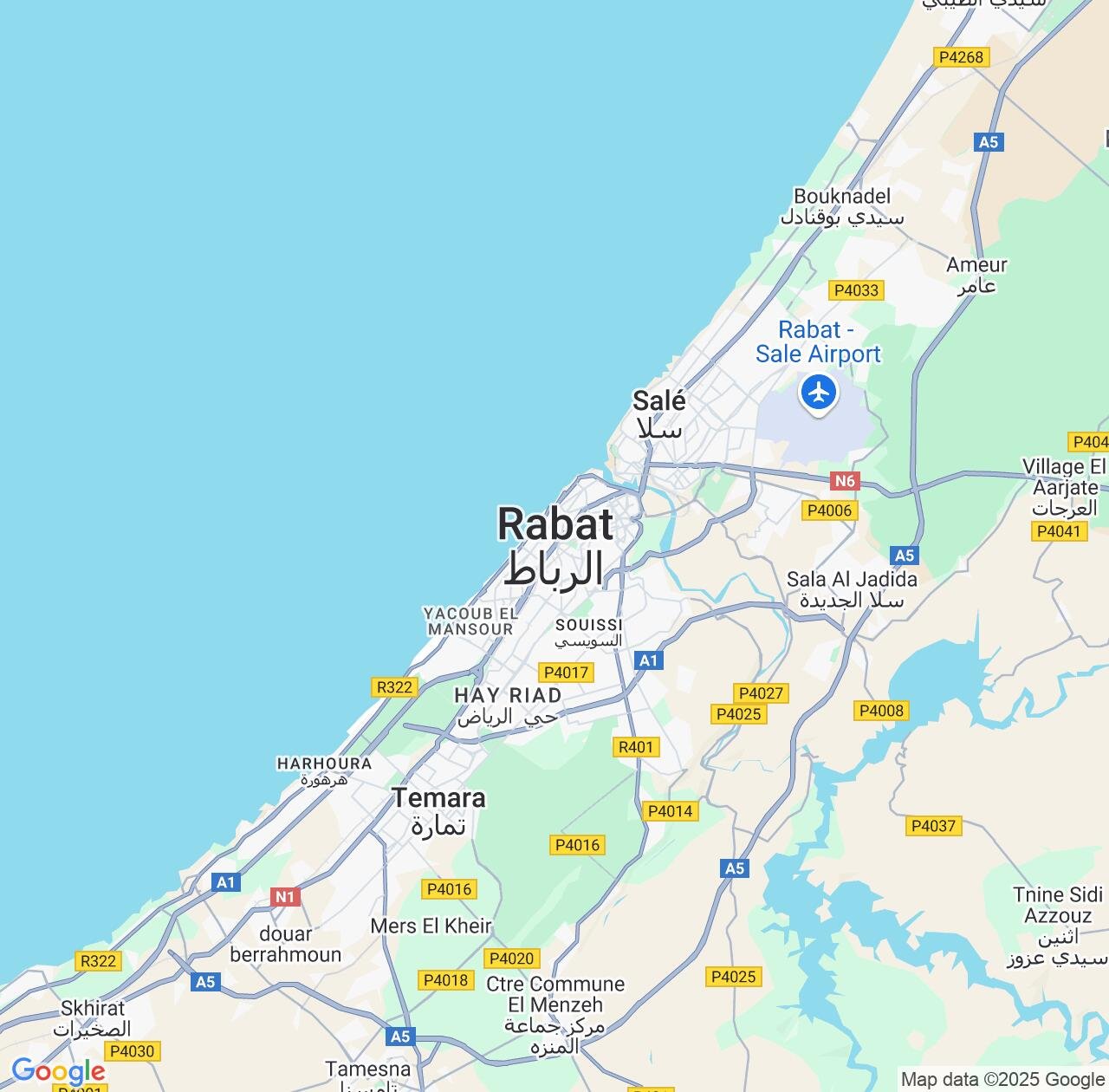 Map image for Intellectual Property Lawyers in Rabat and Rabat-Salé-Kénitra IP firms at coordinates  ; .