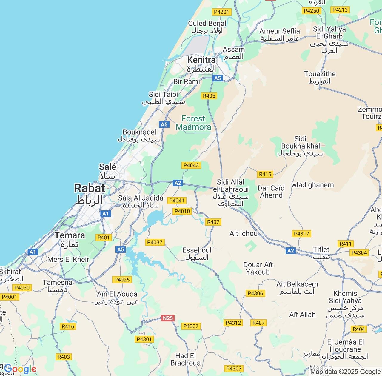 Map image for Intellectual Property Lawyers in Sale Al Jadida and Rabat-Salé-Kénitra IP firms at coordinates  ; .