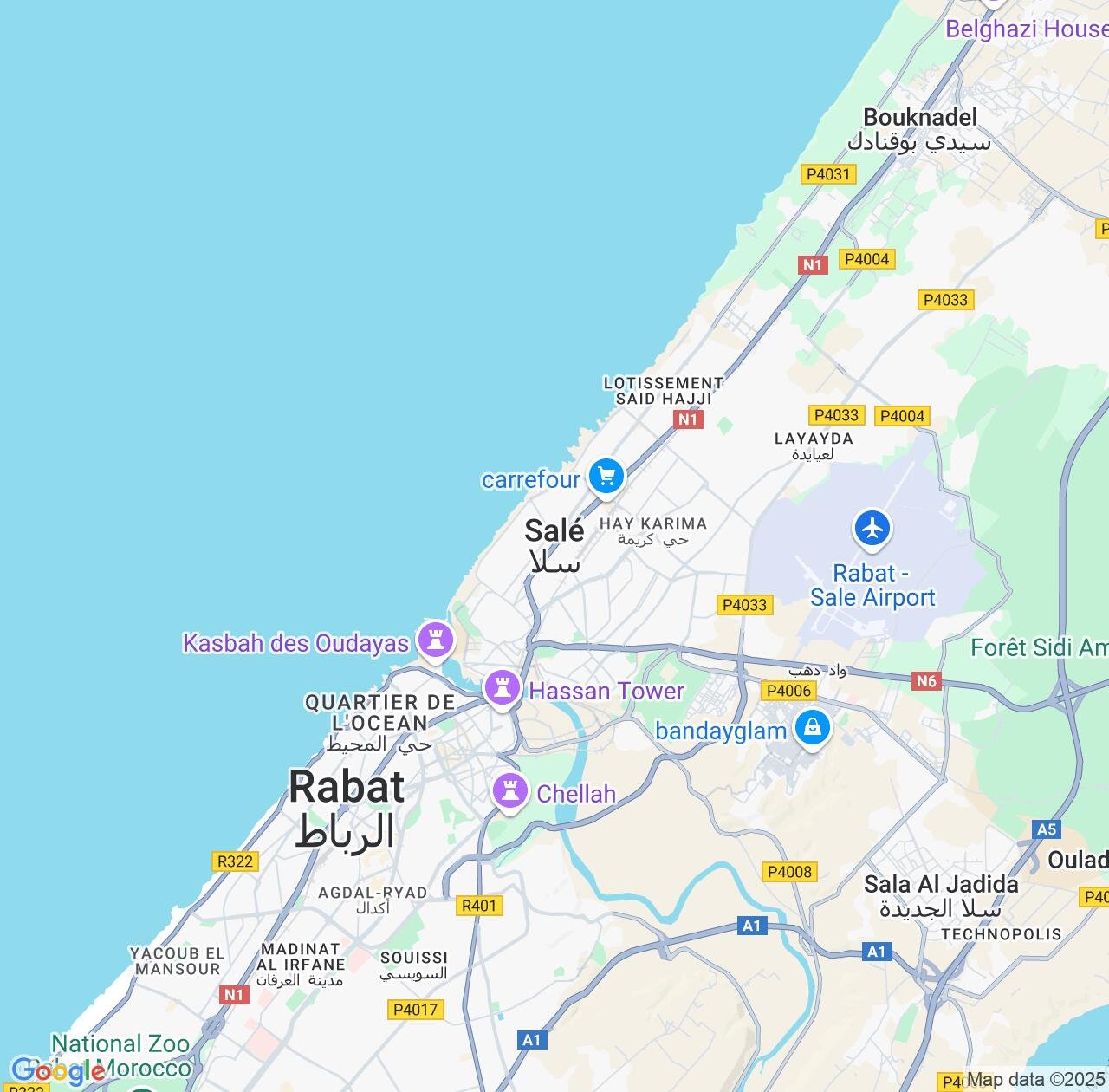 Map image for Intellectual Property Lawyers in Sale and Rabat-Salé-Kénitra IP firms at coordinates  ; .