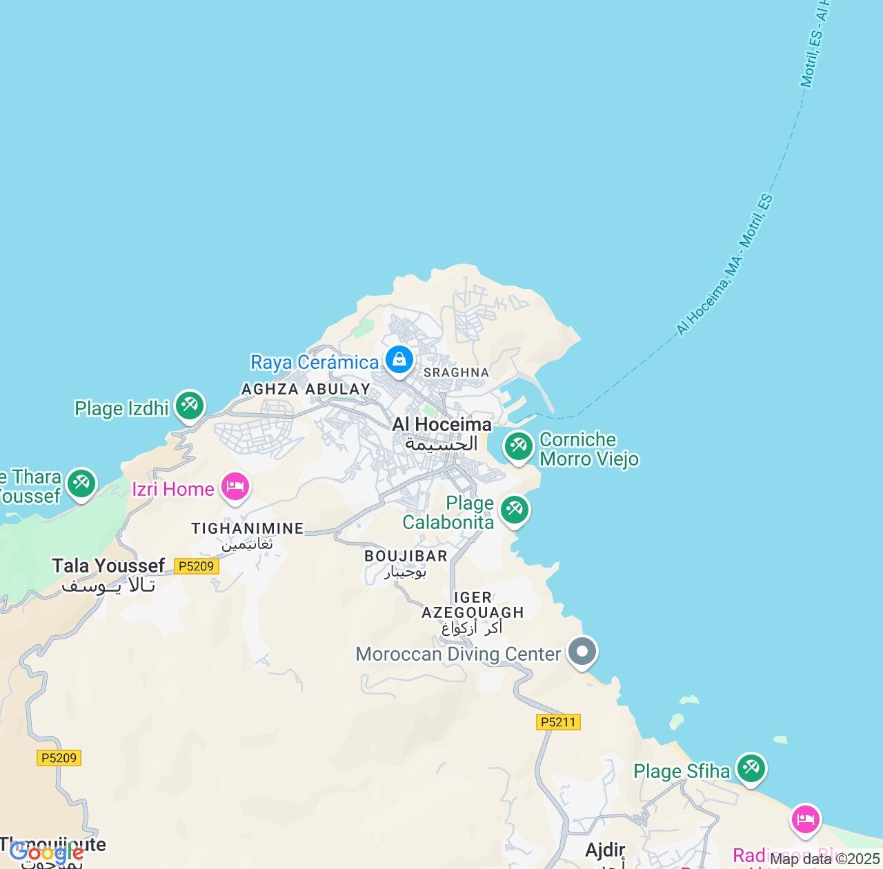 Map image for Intellectual Property Lawyers in Al Hoceima and Tanger-Tetouan-Al Hoceima IP firms at coordinates  ; .