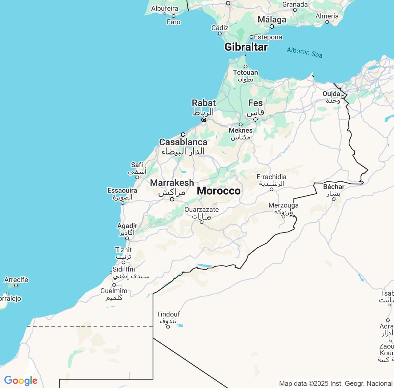 Map image for Intellectual Property Lawyers in Morocco and Africa IP firms at coordinates  ; .