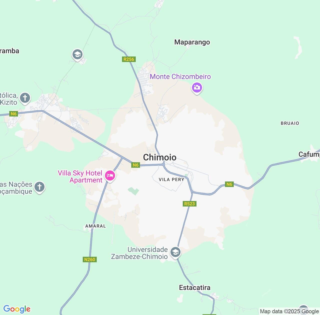 Map image for Intellectual Property Lawyers in Chimoio and Manica IP firms at coordinates  ; .