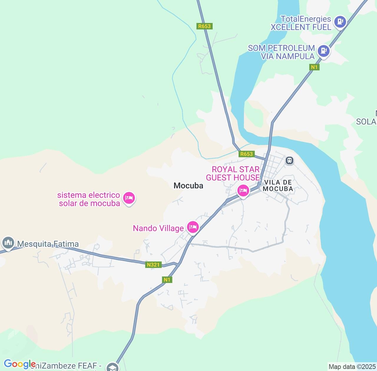 Map image for Intellectual Property Lawyers in Mocuba and Zambezia Province IP firms at coordinates  ; .