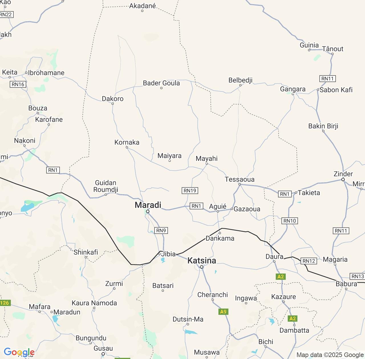 Map image for Intellectual Property Lawyers in Maradi Region and Niger IP firms at coordinates  ; .