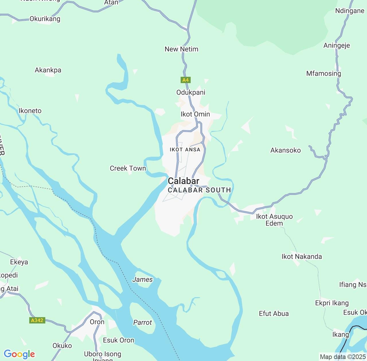 Map image for Intellectual Property Lawyers in Calabar and Cross River State IP firms at coordinates  ; .