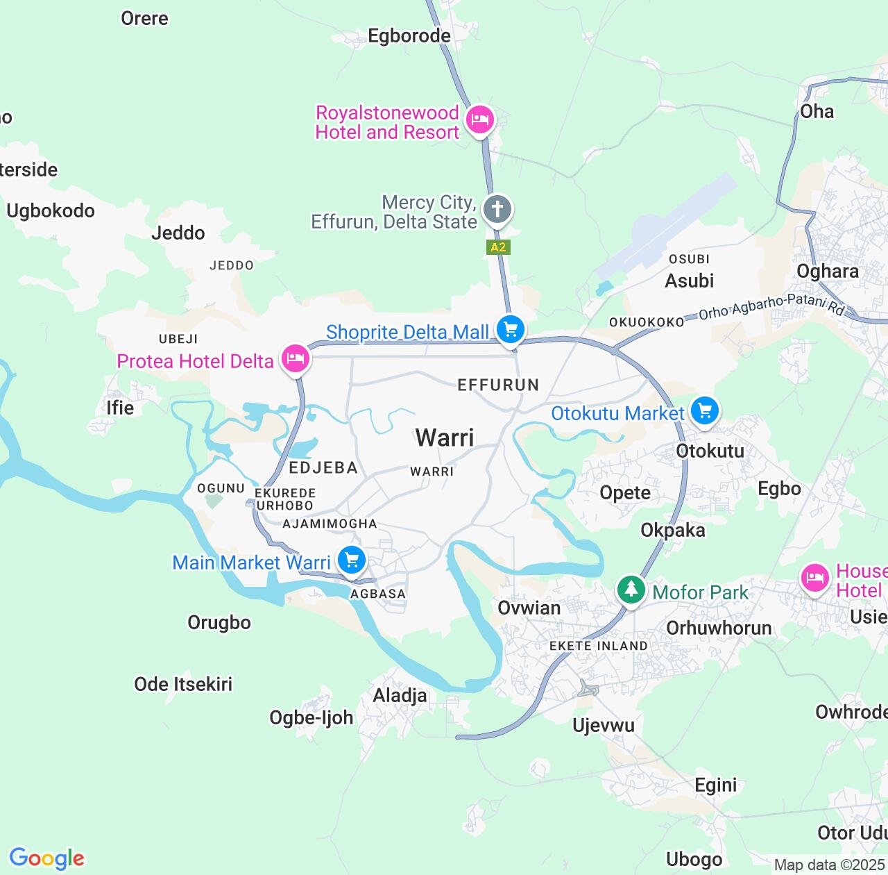 Map image for Intellectual Property Lawyers in Warri and Delta IP firms at coordinates  ; .