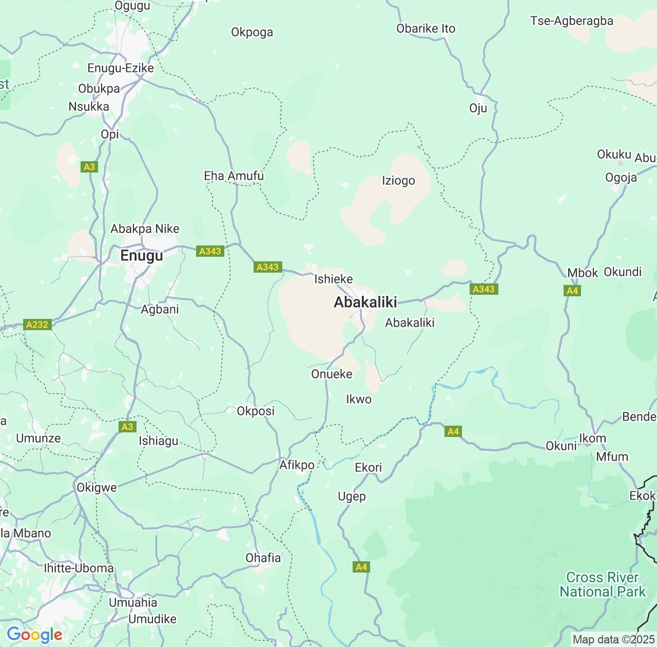 Map image for Intellectual Property Lawyers in Ebonyi State and Nigeria IP firms at coordinates  ; .