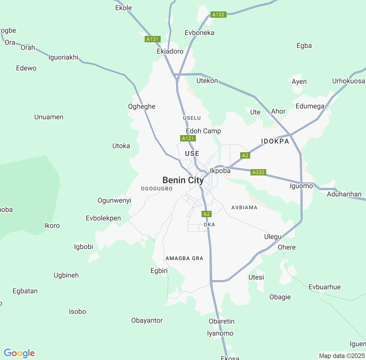 Map image for Intellectual Property Lawyers in Benin City and Edo State IP firms at coordinates  ; .