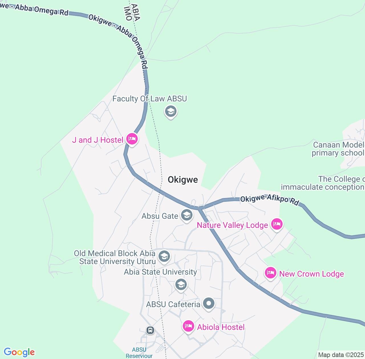 Map image for Intellectual Property Lawyers in Okigwe and Imo State IP firms at coordinates  ; .
