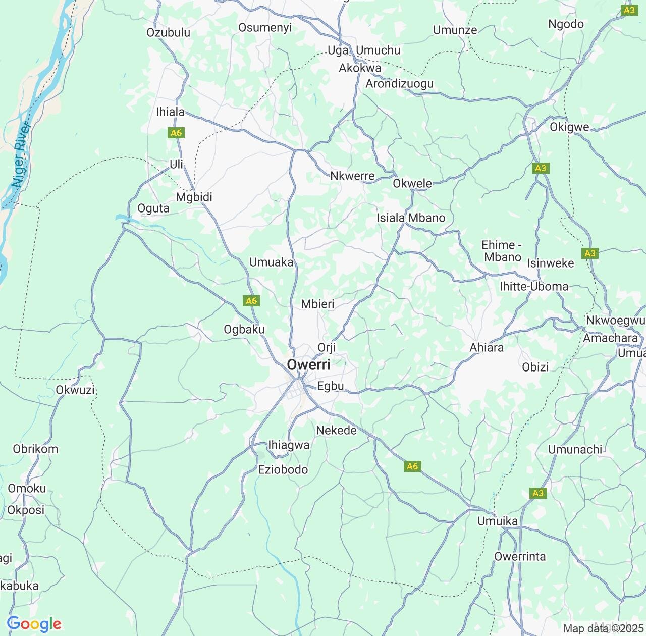 Map image for Intellectual Property Lawyers in Imo State and Nigeria IP firms at coordinates  ; .
