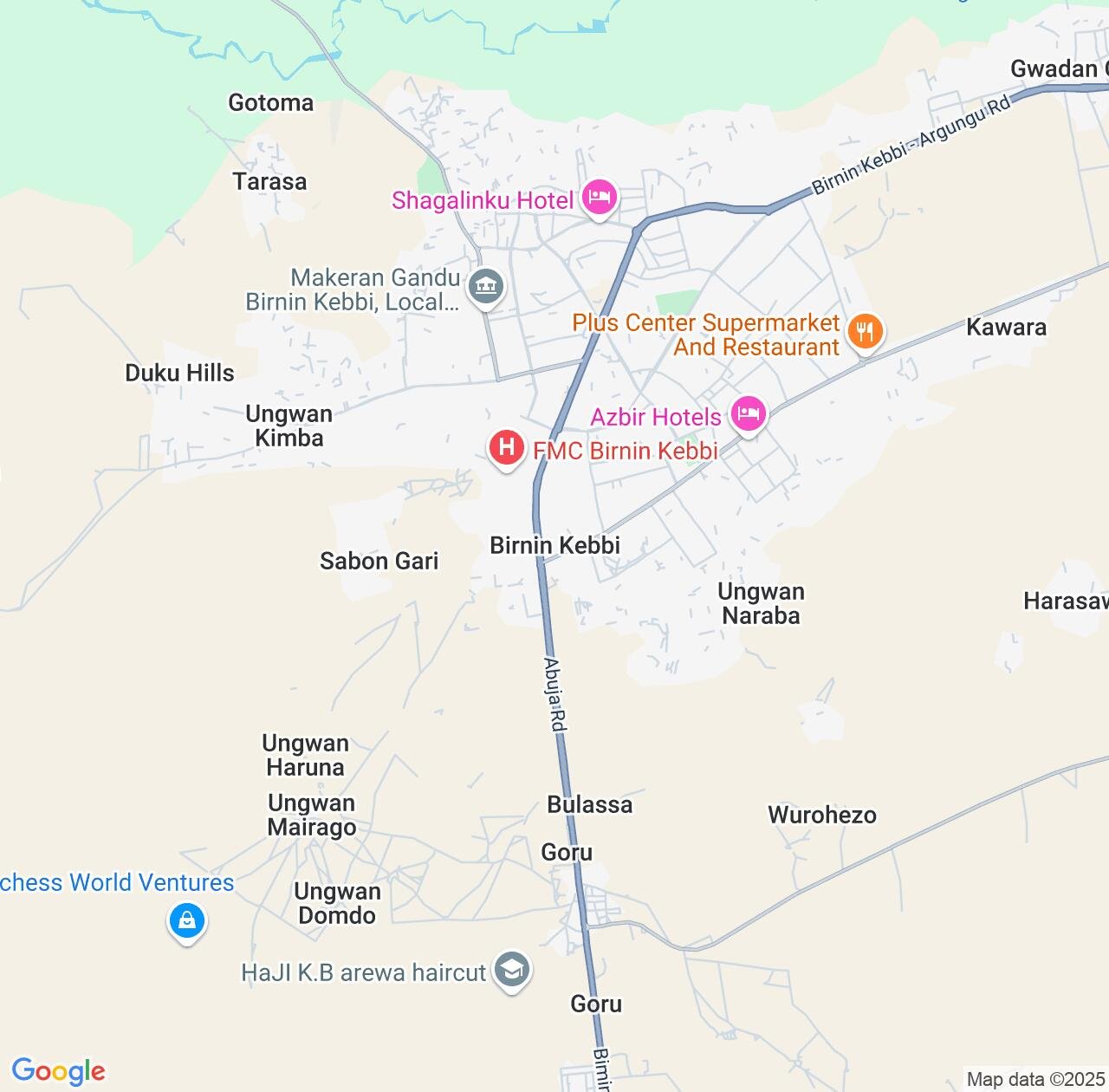 Map image for Intellectual Property Lawyers in Birnin Kebbi and Kebbi IP firms at coordinates  ; .